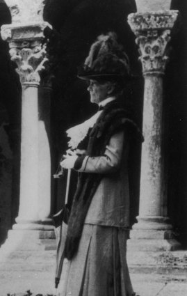 Mary Cassatt in Arles, France, circa 1912. 