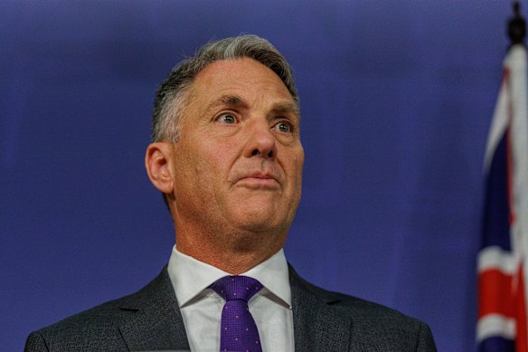 Acting Prime Minister Richard Marles. 