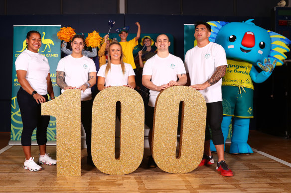 Australian weightlifters mark the countdown to this year’s Birmingham Commonwealth Games.