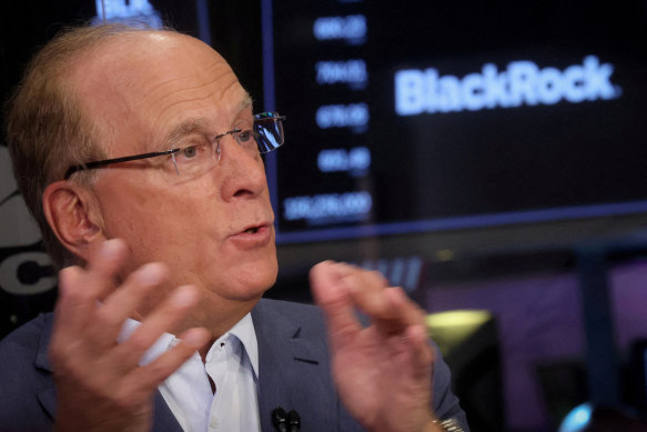 Larry Fink’s BlackRock, the world’s largest asset manager, has lost mandates and become less vocal on progressive issues.