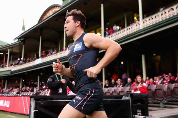 Toby Greene was on point as skipper and GWS were on point with new colours. 