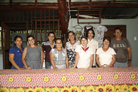 Some members of Costa Rica’s Juanilama community.