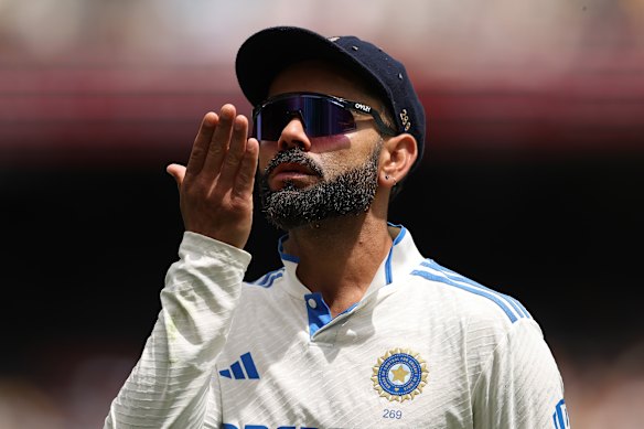 Virat Kohli has bid farewell to Test cricket.