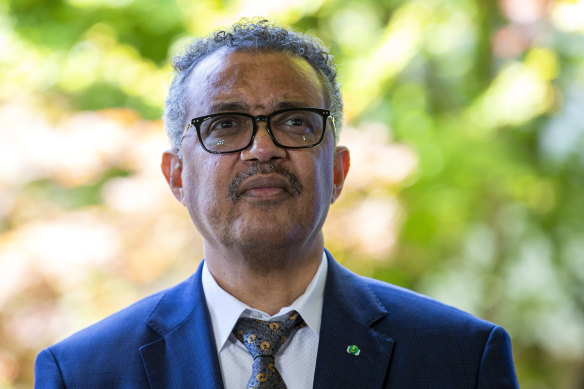 Tedros Adhanom Ghebreyesus is head of the World Health Organisation.
