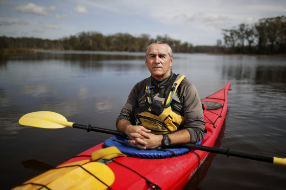 Bay and Beyond Sea Kayak Tours' Philip MacDonnell has seen the lowest number of tourists in 20 years of operating.