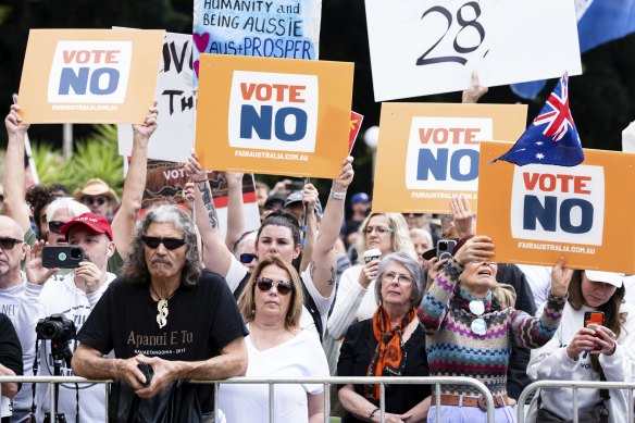 No supporters ahead of last year’s referendum.