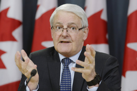 Canada’s foreign minister Marc Garneau.