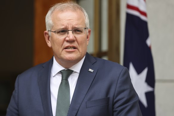 Prime Minister Scott Morrison.