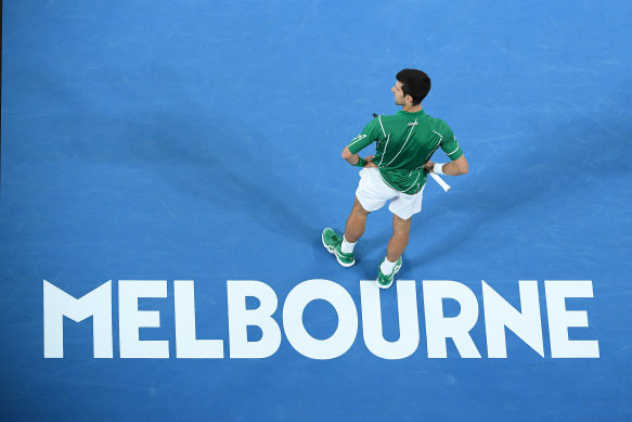 Novak Djokovic will be keen to defend his Australian Open crown in 2021.