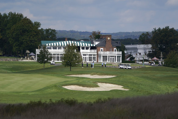 The Trump National Golf Club in Bedminster, N.J.