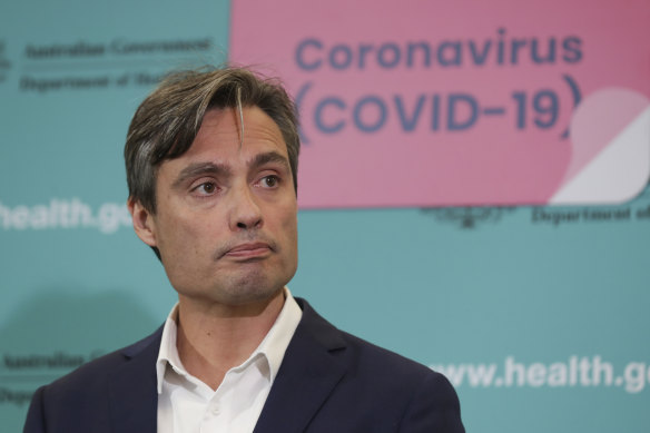 Deputy Chief Medical Officer Nick Coatsworth