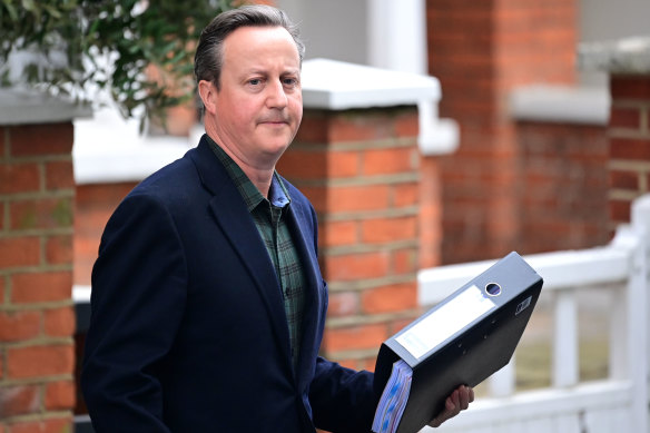 Former British prime minister David Cameron has been appointed foreign secretary.