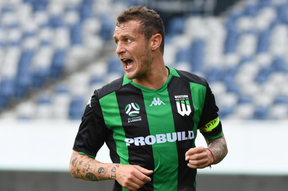 Alessandro Diamanti is Western United's first captain.
