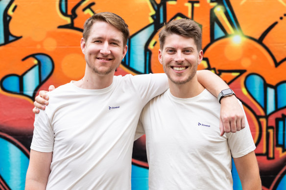 Former Atlassian employees Benjamin Humphrey and Brad Ayers are the founders of Dovetail.