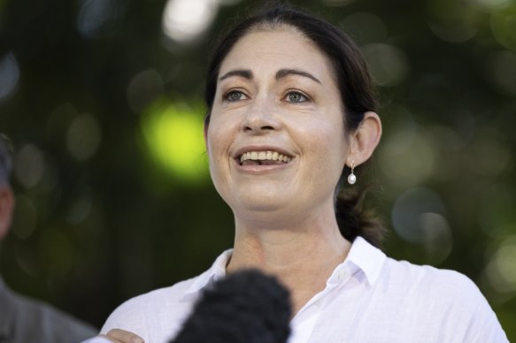 Labor’s environment spokesperson, Terri Butler, could lose her Brisbane seat to the Greens. 