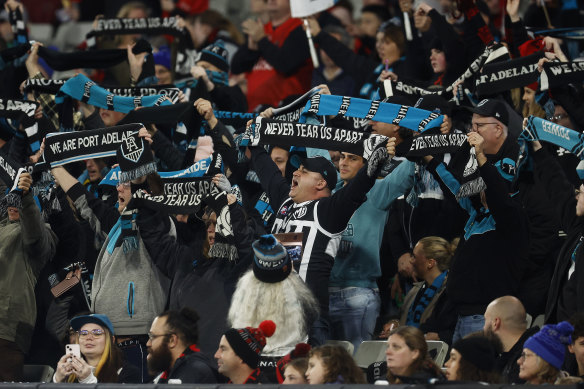 Power fans show their passion.