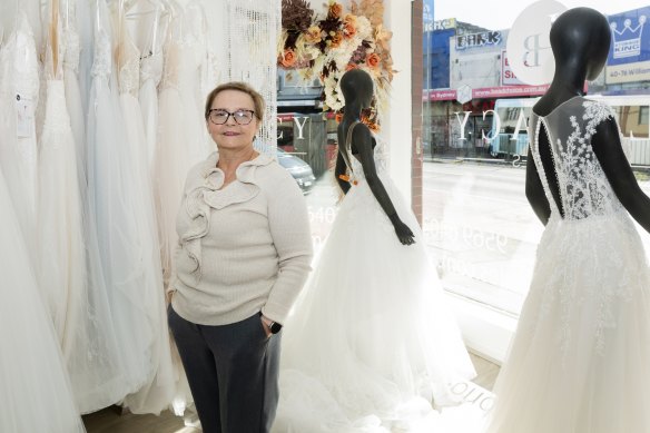 Legacy Brides owner Corina Galdames said customers simply cannot park nearby.