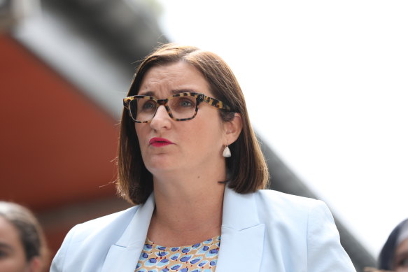 Education Minister Sarah Mitchell has banned religious knives at schools.