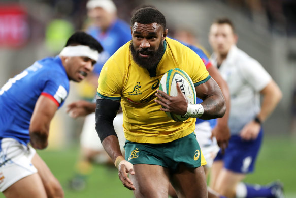 Marika Koroibete has re-signed with the Melbourne Rebels and Australian rugby.