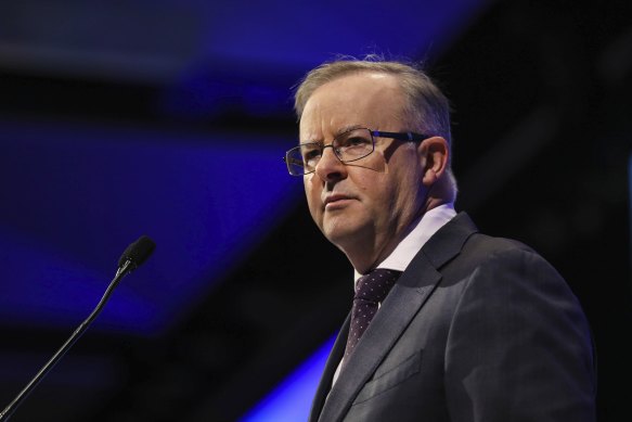 Opposition Leader Anthony Albanese.