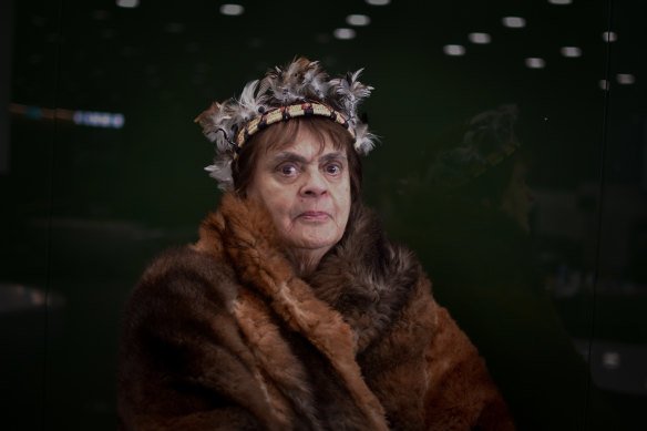 A powerful leader of the Wurundjeri: Aunty Pat Ockwell.