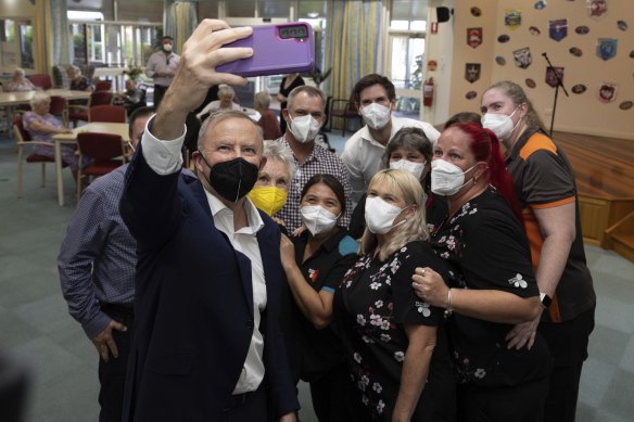 Prime Minister Anthony Albanese promised during the election campaign to ‘put nurses back in nursing homes’.