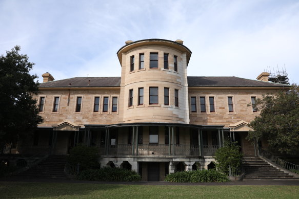 The historic Kirkbride complex at Callan Park.