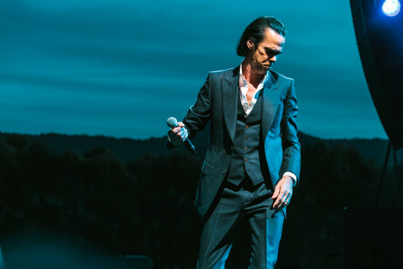 Nick Cave’s performance at Hanging Rock invited the audience on a journey of catharsis. 