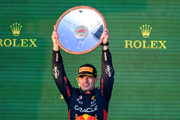 Formula One champion Max Verstappen enjoyed his maiden win on the Albert Park track, but there was plenty of chaos before he eventually crossed the finish line.