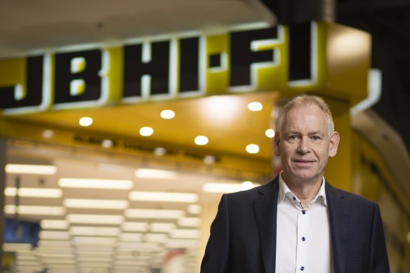 JB Hi-Fi CEO Terry Smart said the company had record sales and profits for the December half.