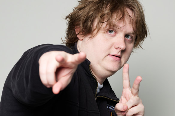 Lewis Capaldi during the MTV Europe Music Awards in 2022 in Duesseldorf. 
