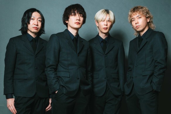 Japanese rock group the Bawdies: coming down under.  