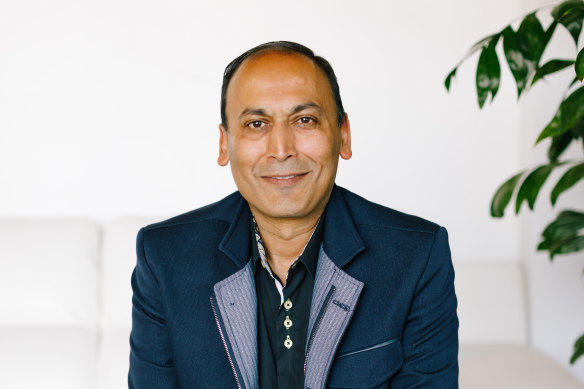 Manish Chandra, chief executive of Poshmark, is hopeful of a booming post-COVID recovery.