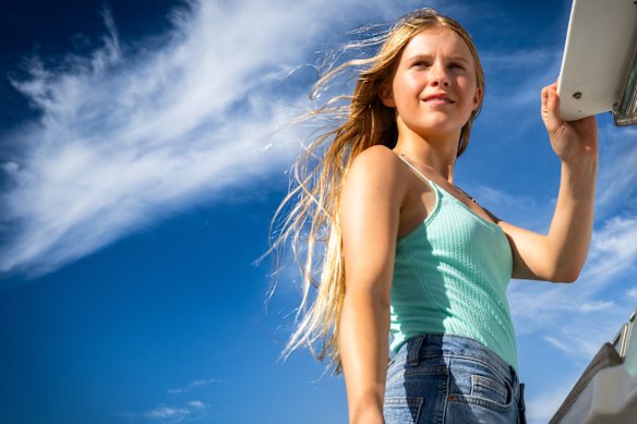 Alyla Browne stars in Whale Shark Jack.