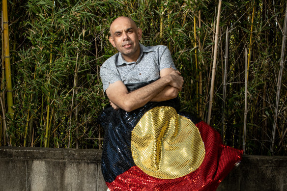 Steven Oliver says that traditionally, Aboriginal music 'was about teaching us identity'. 