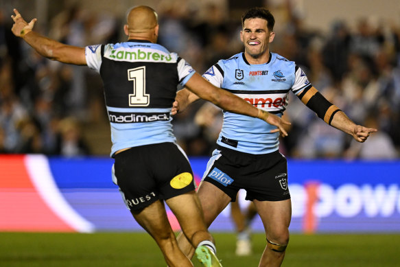 Sharks playmaker Daniel Atkinson.