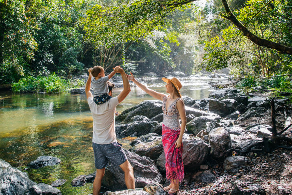 Crystal Cascades is a sublime picnic spot.