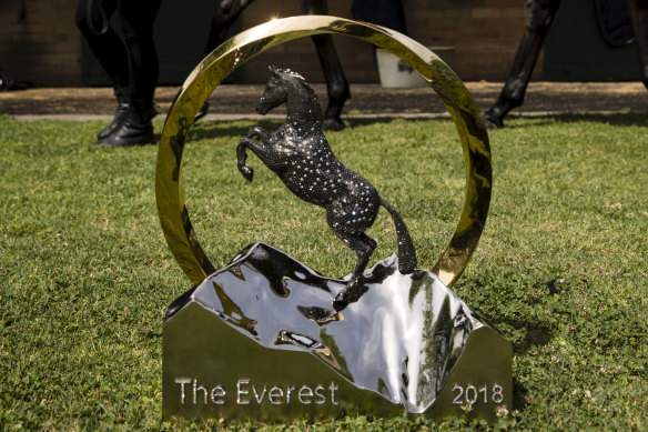 The 2018 Everest trophy won by Redzel.