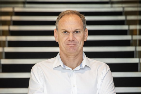 CBA group executive for business banking Mike Vacy-Lyle.