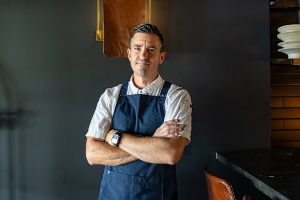 EXP. chef and restaurateur Frank Fawkner.
