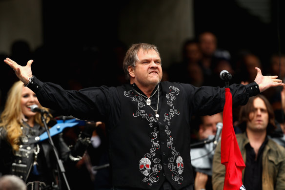 Meat Loaf’s performance at the AFL grand final in 2011 went down in history.