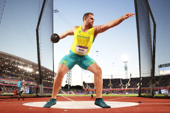 Every throw Matthew Denny made would have won the Commonwealth Games gold medal in the discus.