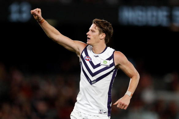 Fremantle’s Matt Taberner desperately wants to play in the semi-final against Collingwood.