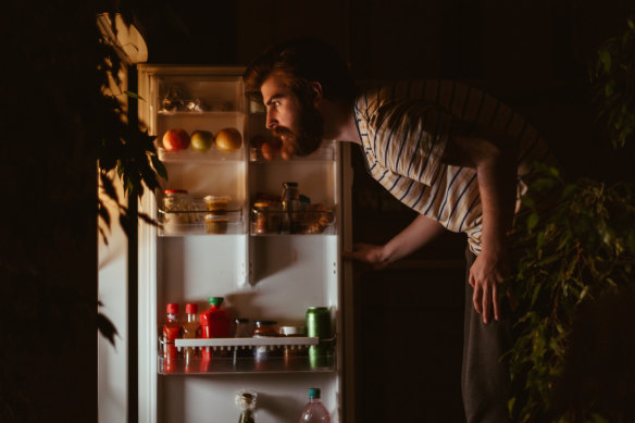 Research suggests it’s best to avoid eating for three to four hours before bed.