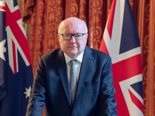 George Brandis. Left, right, left, right. Who is the most correct of all?