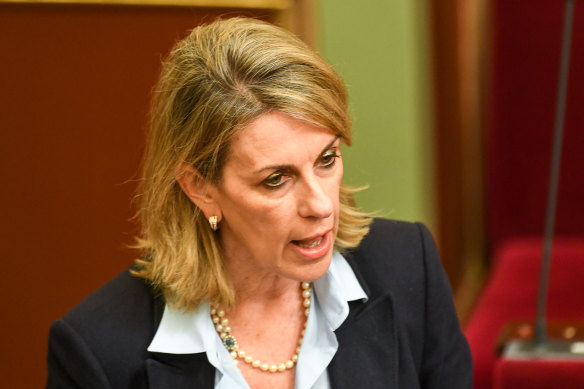 Opposition health spokeswoman Georgie Crozier said the government was being ‘held to ransom’.