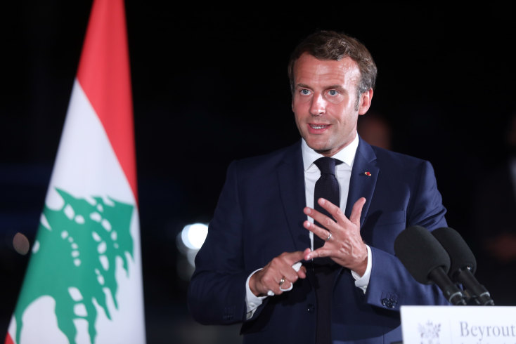 Beirut Explosion French President Macron Marshals Lebanon S Leaders To Choose Designated Pm