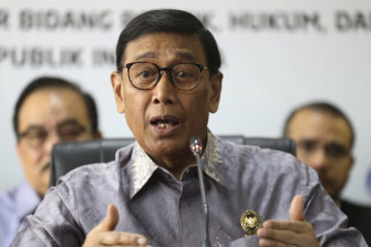 Indonesian Coordinating Minister for Politics, Law and Security Wiranto has been rushed to hospital.