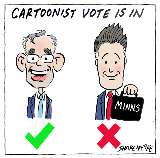 Cartoonist vote.