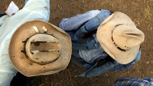 The rigger lost his job after confronting a stranger who had stolen his cowboy hat.